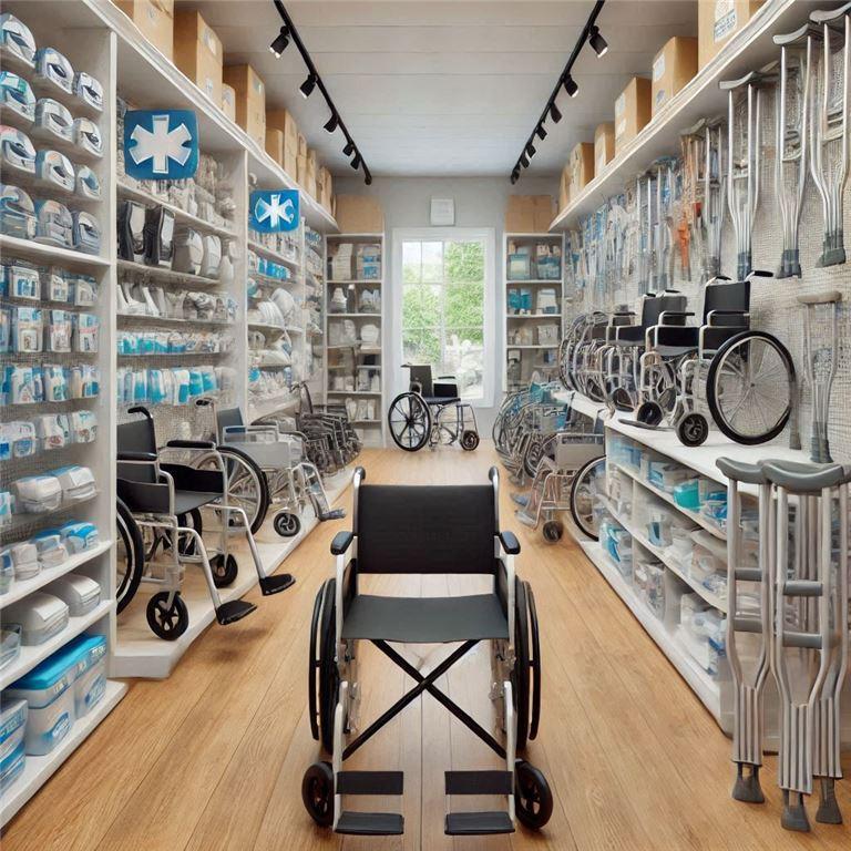 Medical supply showroom